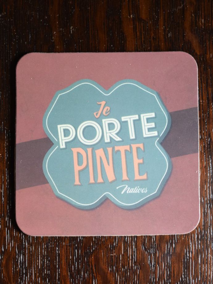 フレンチポップなコースター