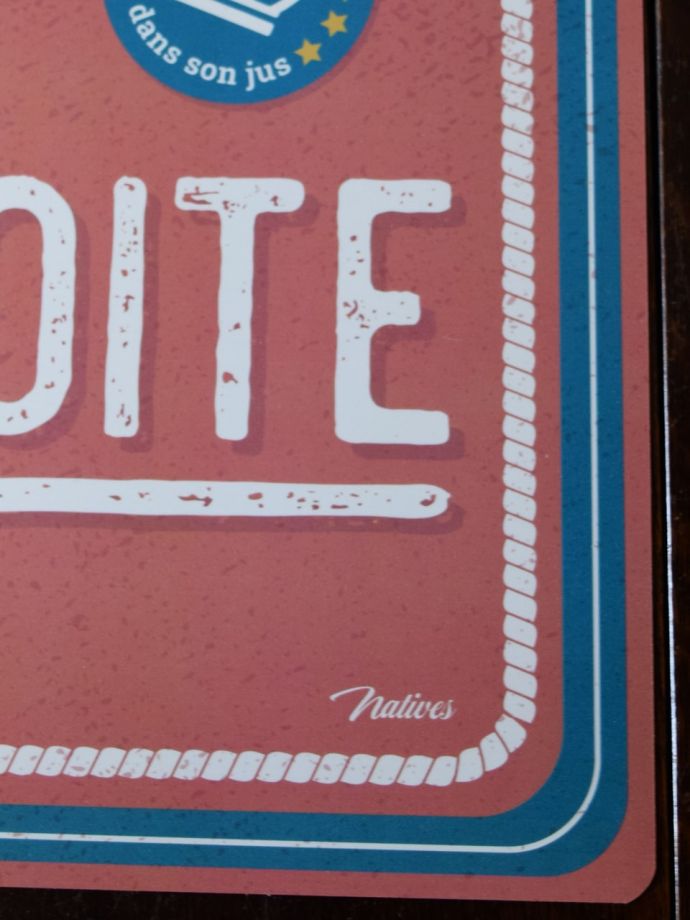 フレンチポップなプレイスマット