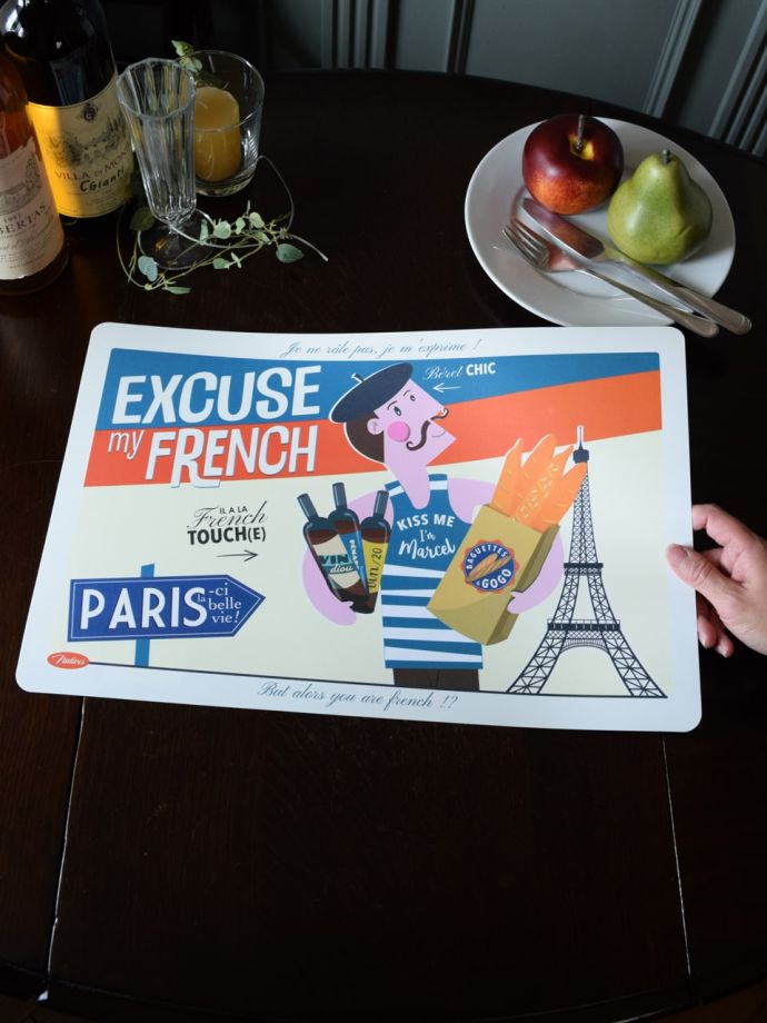 使いやすいサイズのプレースマット