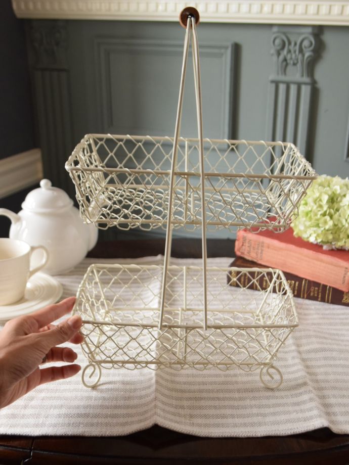 ワイヤーバスケットの収納量