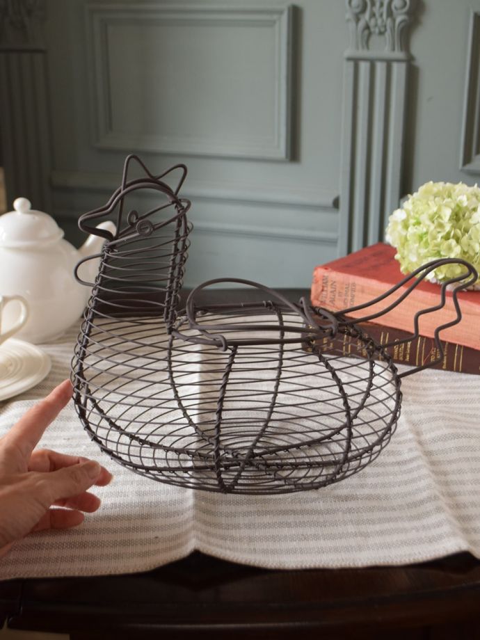 ワイヤーバスケットの収納量