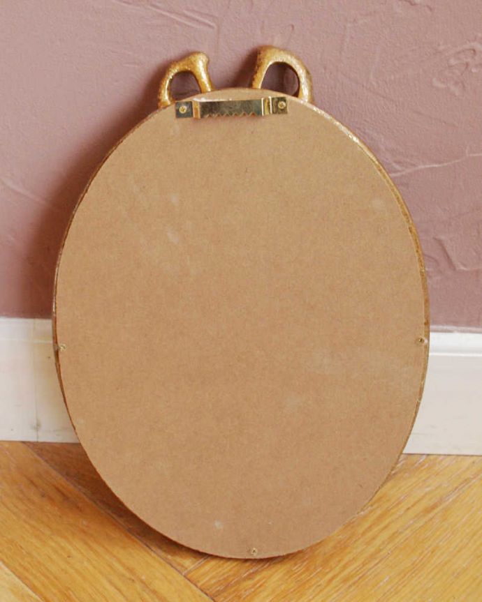 リビング雑貨 インテリア雑貨 壁のお洒落を楽しむピンクローズのアートフレーム。後ろから見ると・・・裏面はこんな感じです。(n7-154)