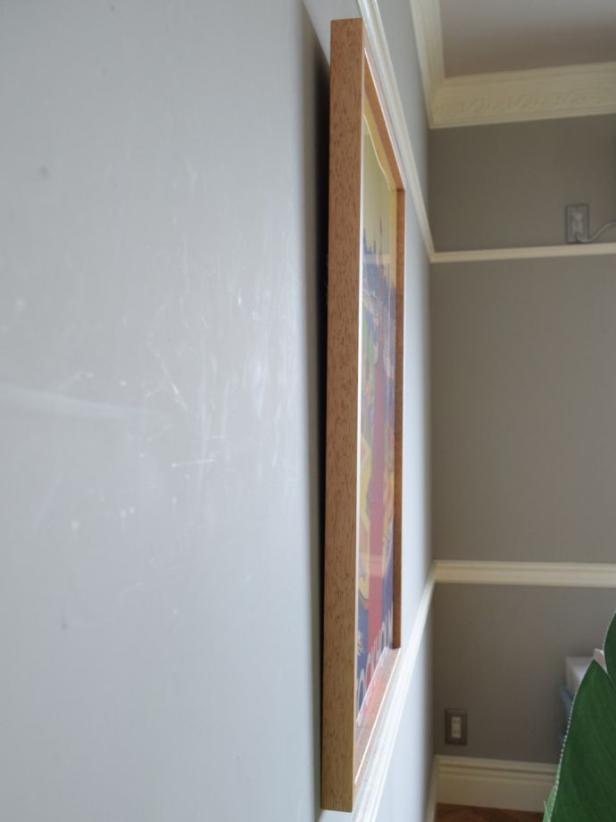 アートフレームの側面