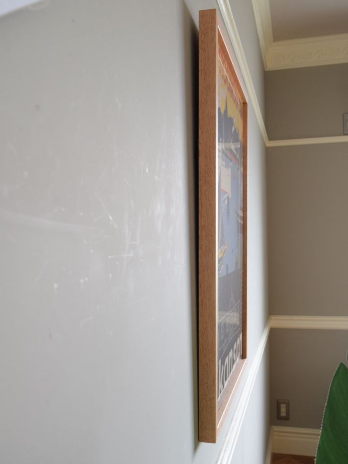 アートフレームの側面