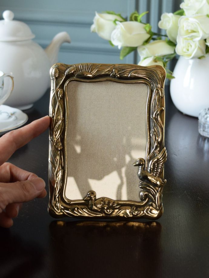 アンティーク風の写真立て