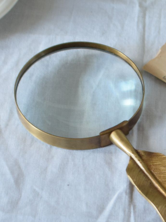 アンティーク調のルーペ