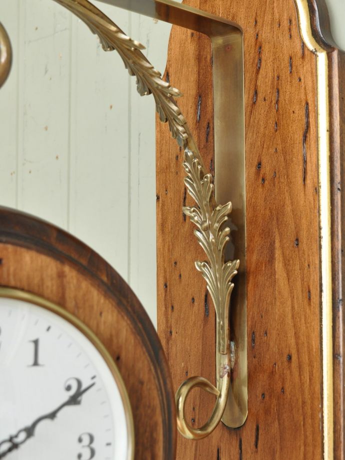 イタリアから届いたアンティーク調の掛け時計、カパーニ社の時計(n8