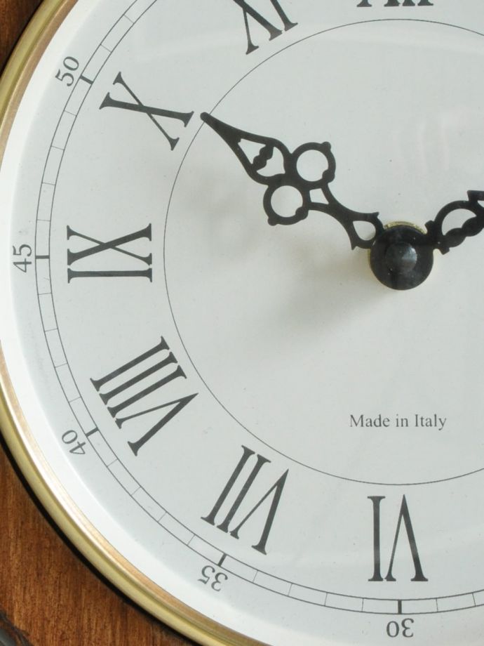 イタリアから届いたアンティーク調の掛け時計、カパーニ社の時計(n8