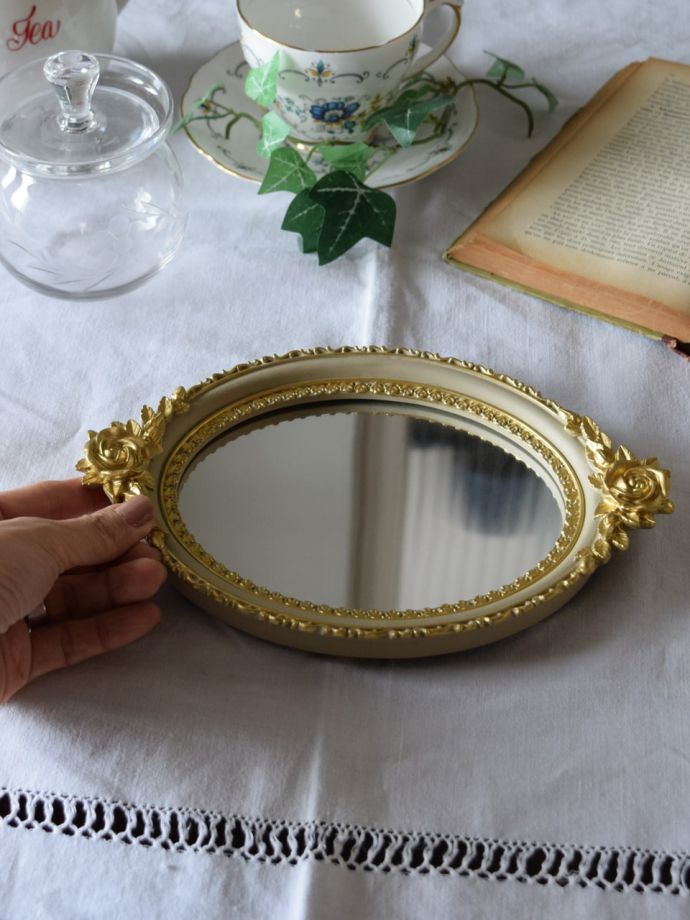 アンティーク風ミラーのサイズ