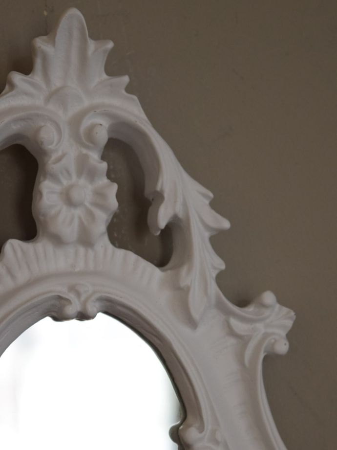 フランスアンティーク風のウォールミラー