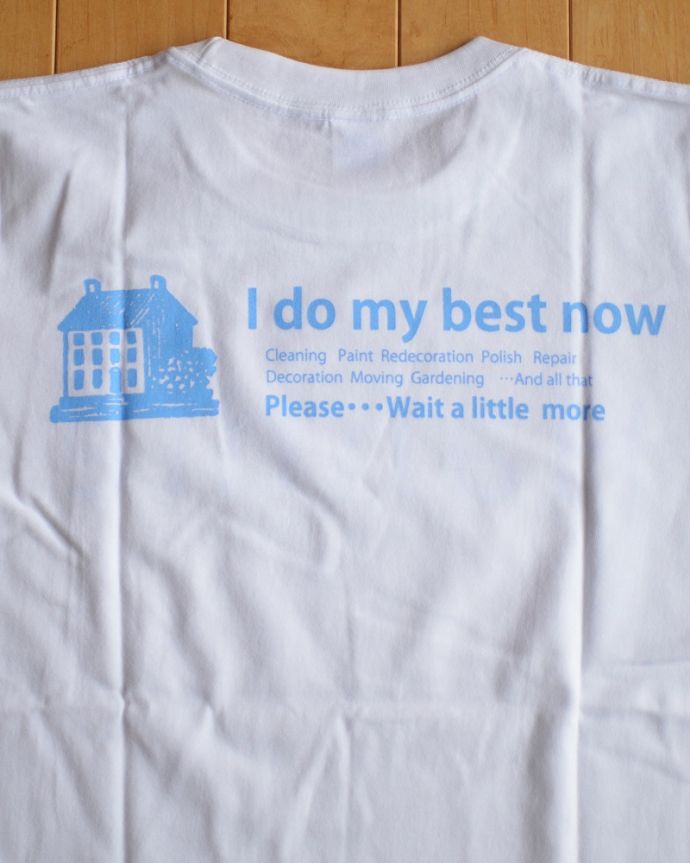 Tシャツのバックプリントは・・・