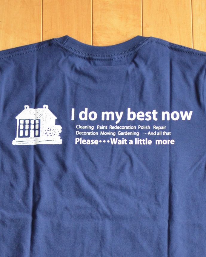 Tシャツのバックプリントは･･･