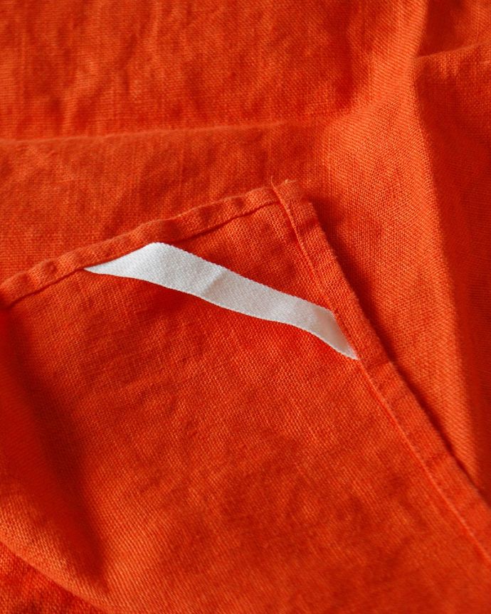 ファブリック（布）雑貨　インテリア雑貨　キッチンタオルOR　裏側は･･･反対側は雰囲気が全く違う色。(n9-067)