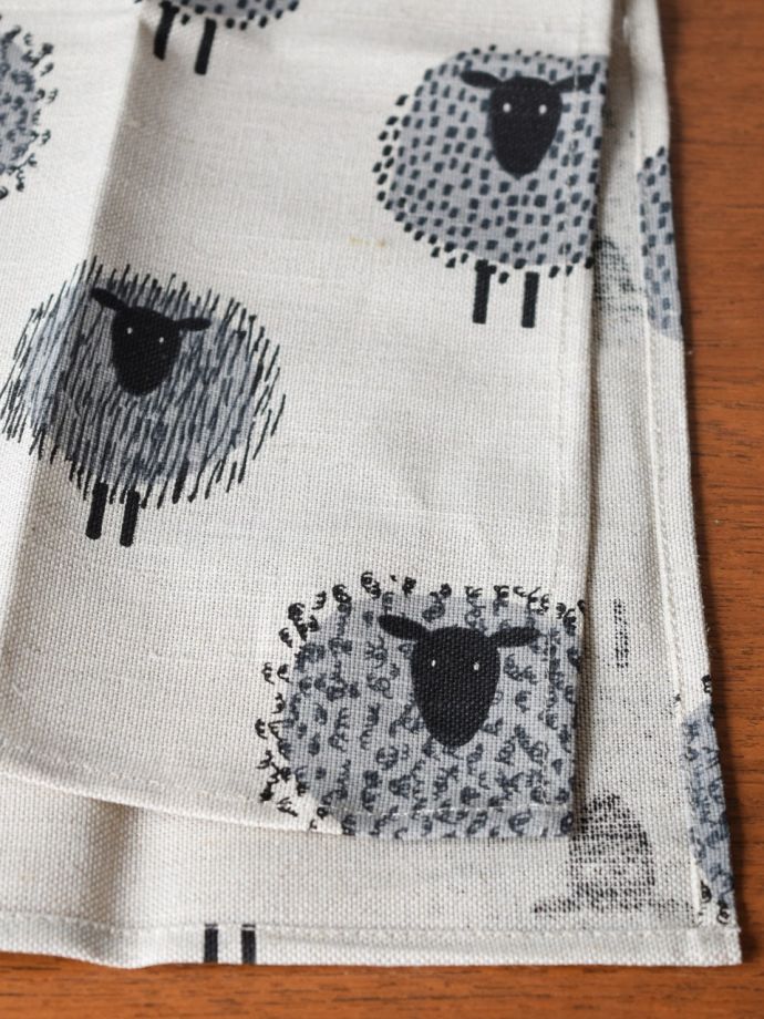 リネンのキッチンクロス