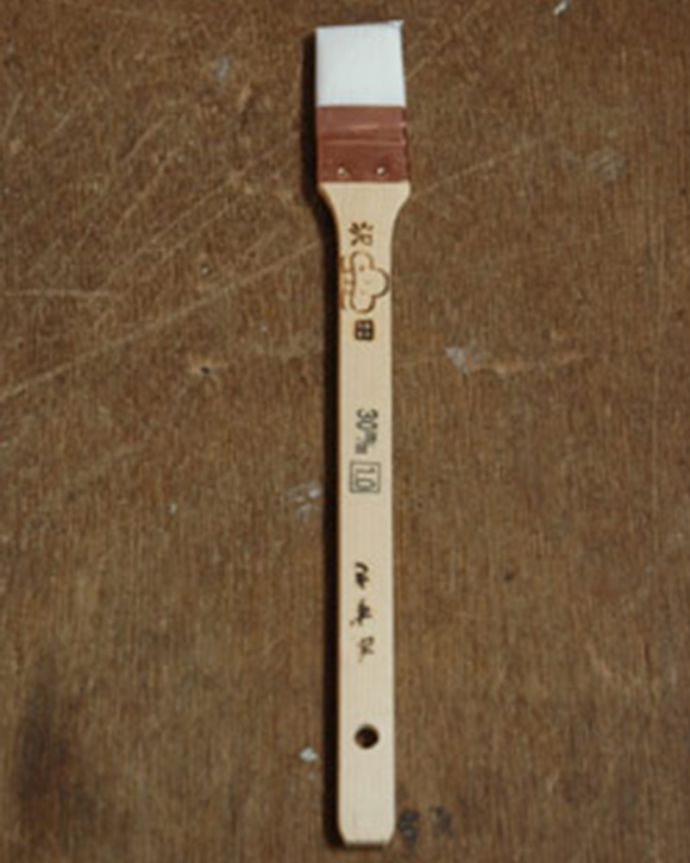 ペイント　お部屋づくりの材料（建材）　ハンドルオリジナルペイント用具セット。目地刷毛細かい部分のペイントに使います。(PS-01)