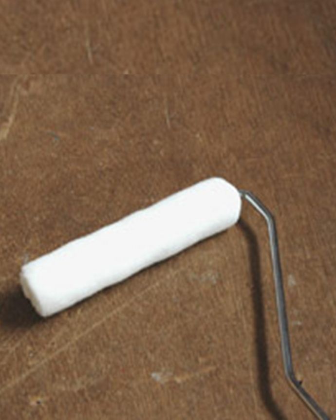 ペイント　お部屋づくりの材料（建材）　ハンドルオリジナルペイント用具セット。ローラー表面がざらついている広範囲を塗るときに使います。(PS-01)