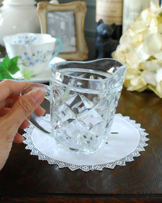 ミルクピッチャーの大きさ