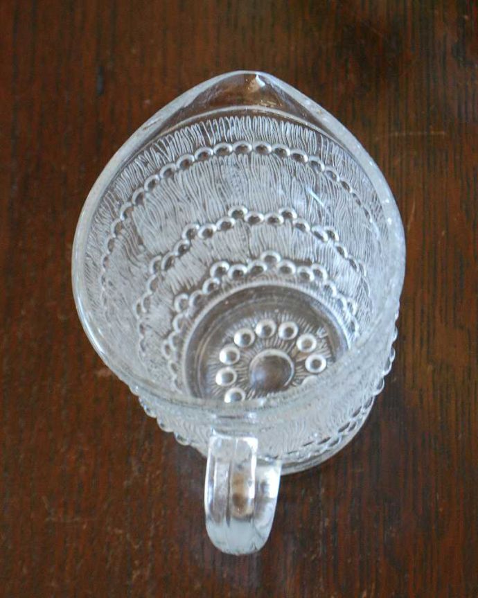 ミルクピッチャーを上から見ると･･･