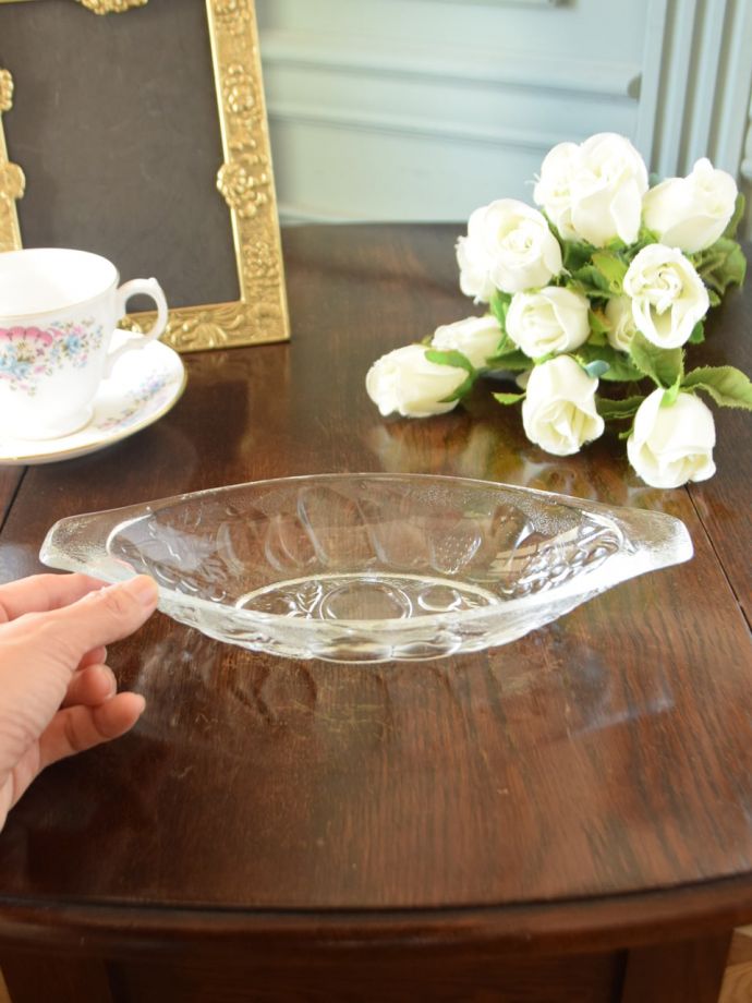 アンティークのガラス食器