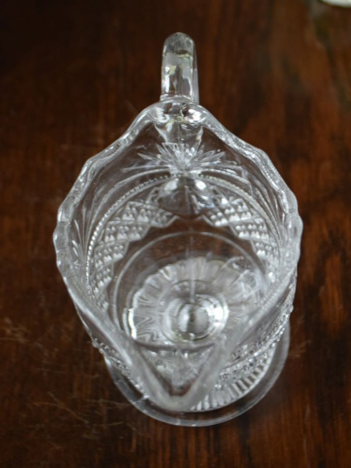 ミルクピッチャーを上から見ると・・・