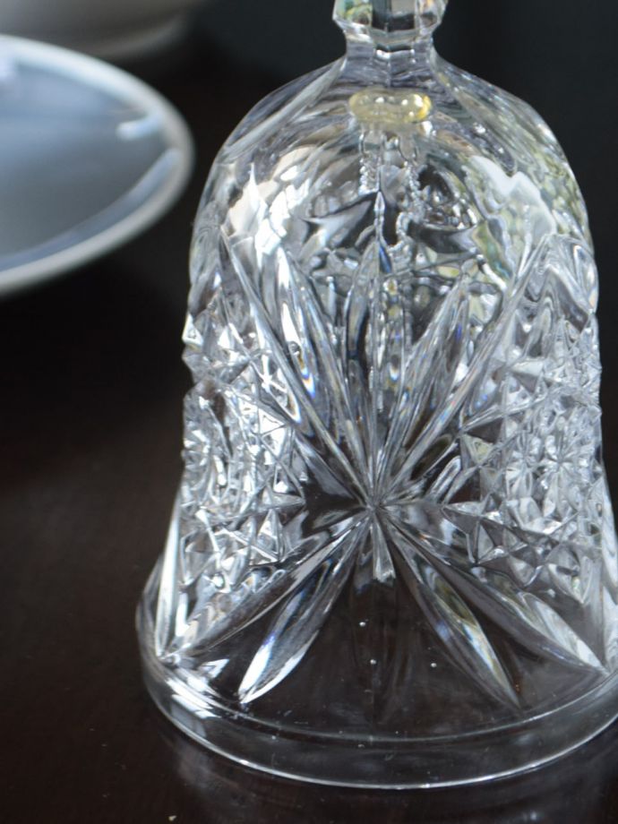 アンティークガラスのベル