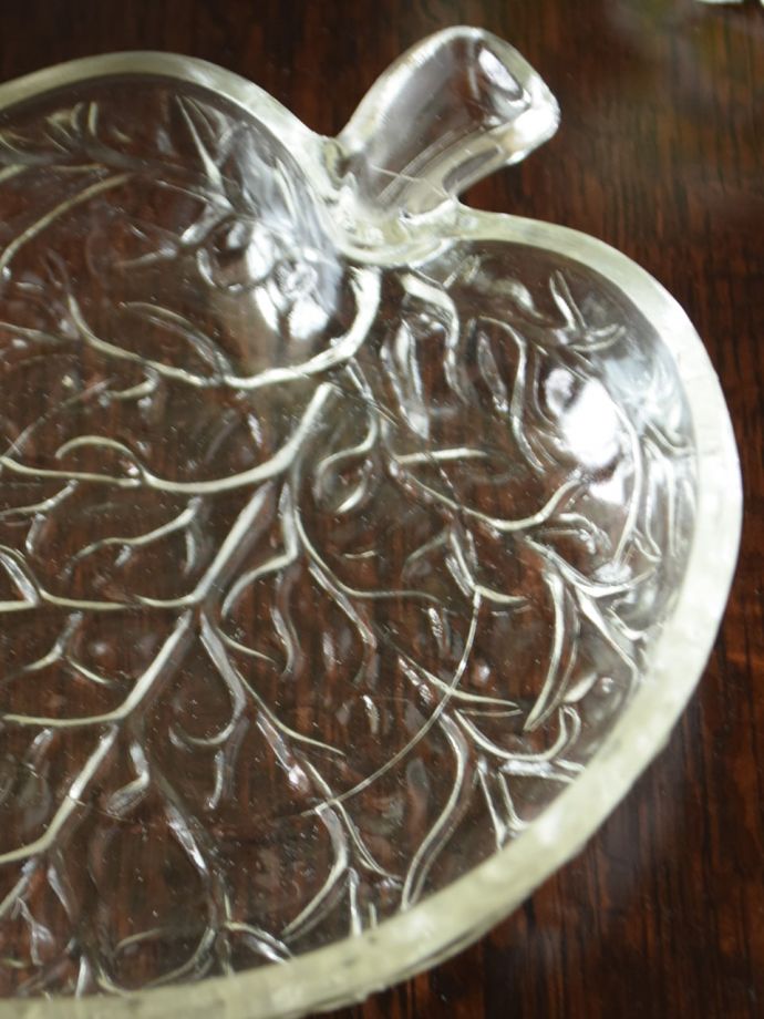 アンティークガラスの器