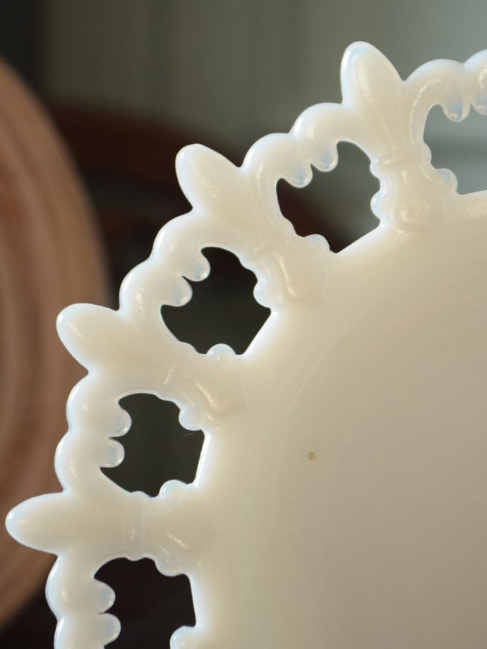 アンティークガラスの器