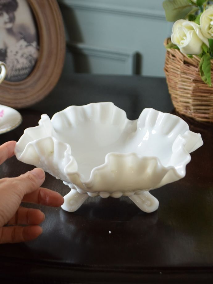 アンティークのガラス食器