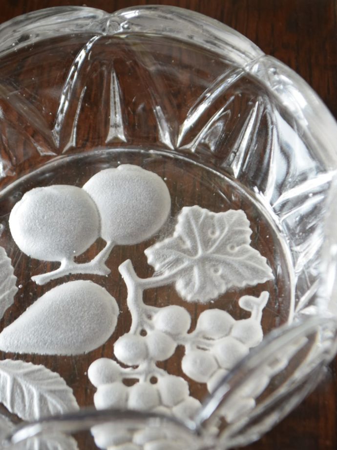 アンティークガラスの食器