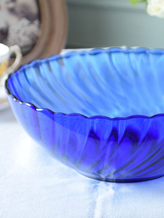 アンティークガラスのボウル