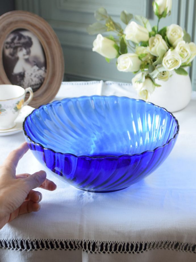 アンティークのガラス食器