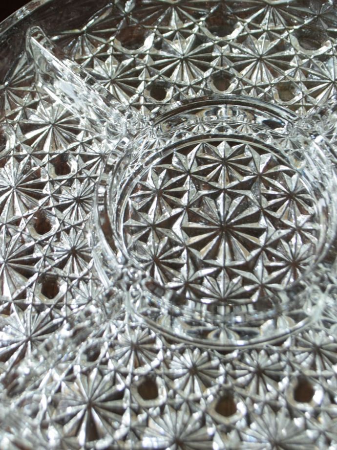 アンティークガラスの器