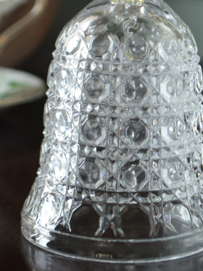 アンティークガラスのベル