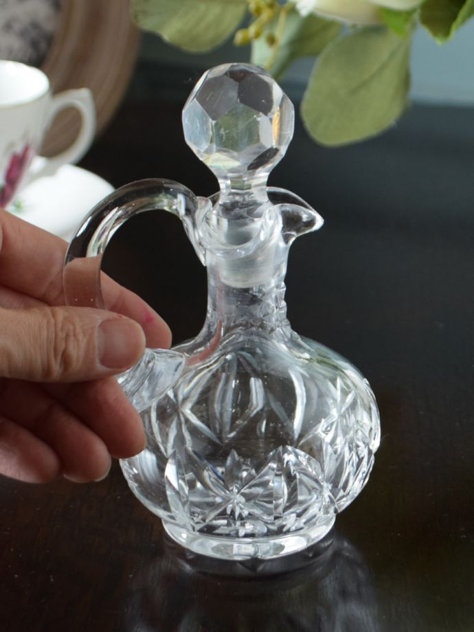 アンティークのガラス食器