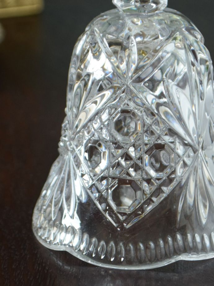 アンティークガラスのベル