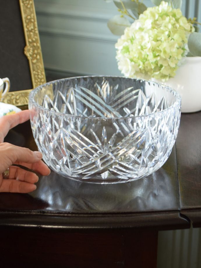 アンティークのガラス食器