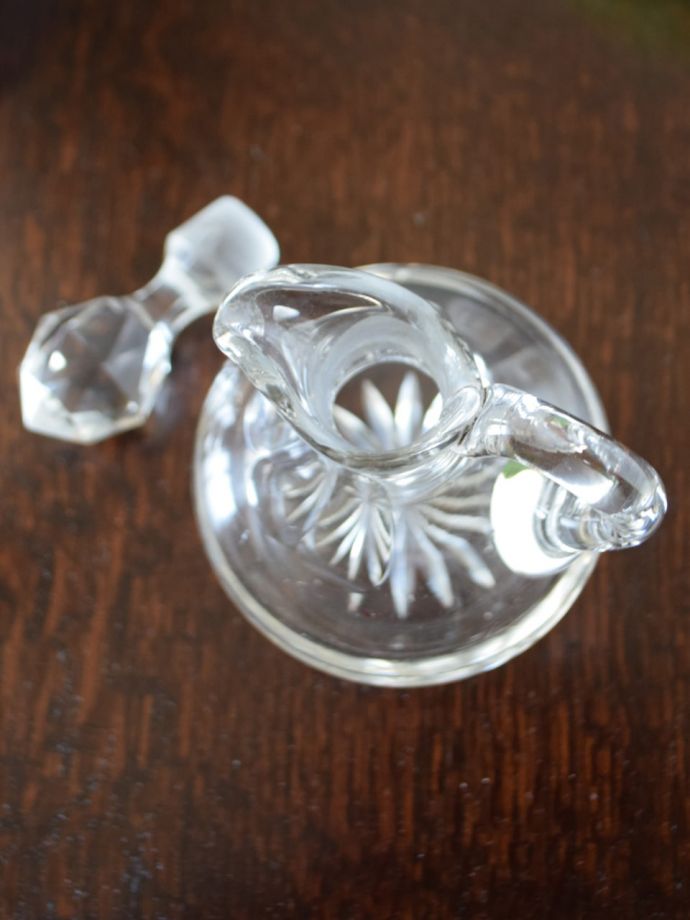 アンティークのガラス雑貨