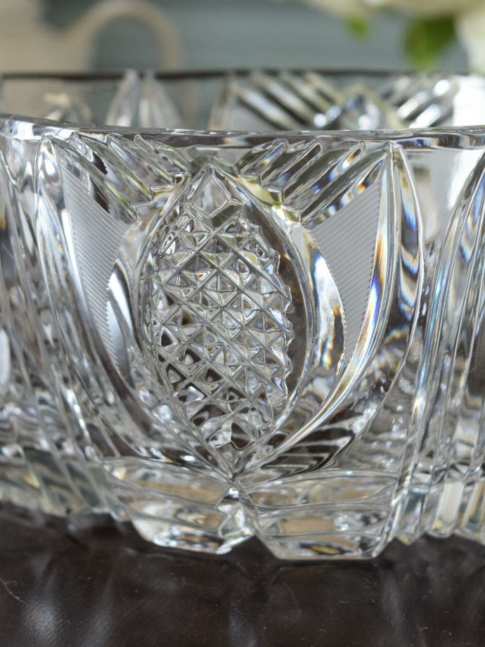 アンティークガラスのボウル