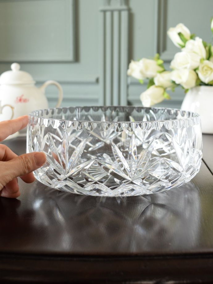 アンティークのガラス食器