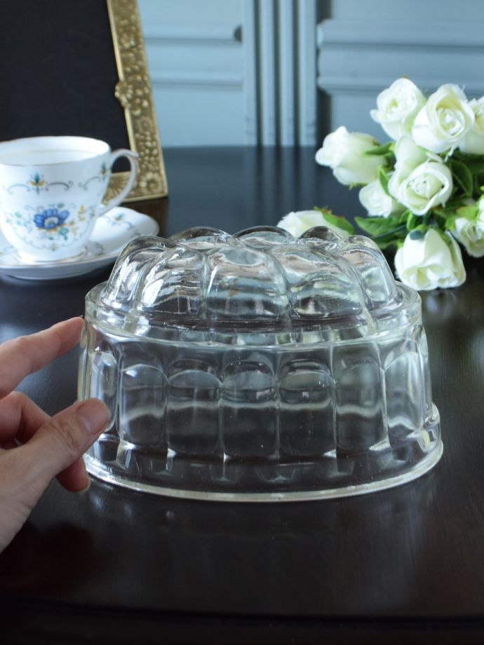 アンティークのガラス食器