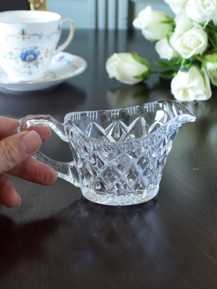 アンティークのガラス食器