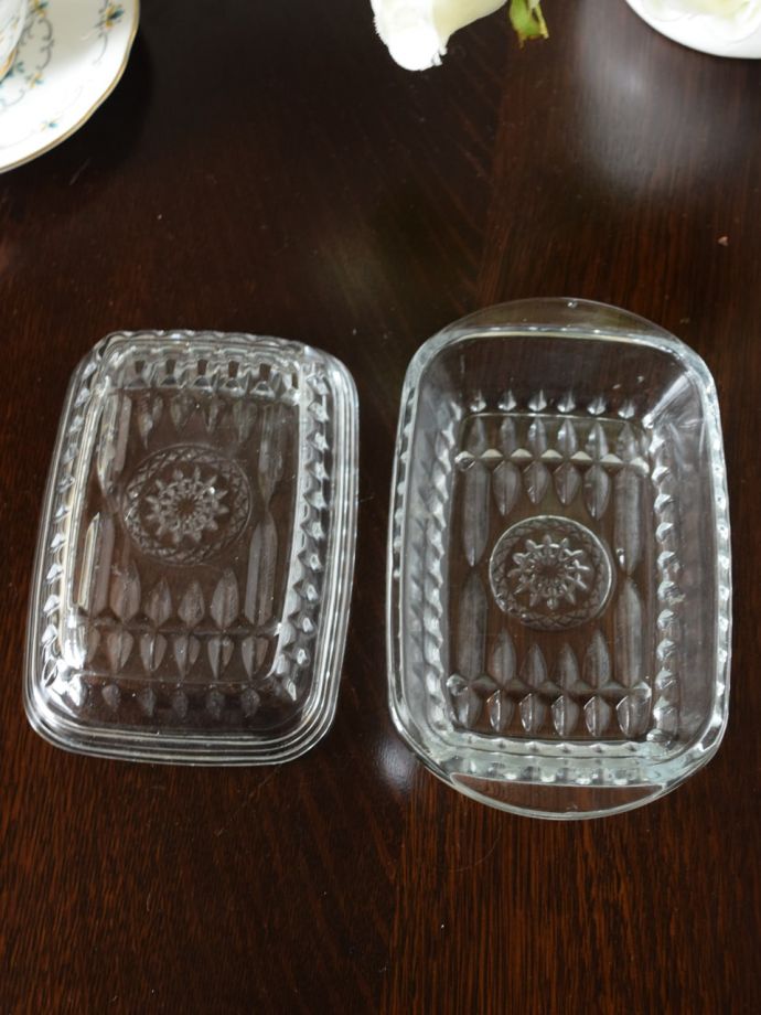 アンティークのガラス雑貨