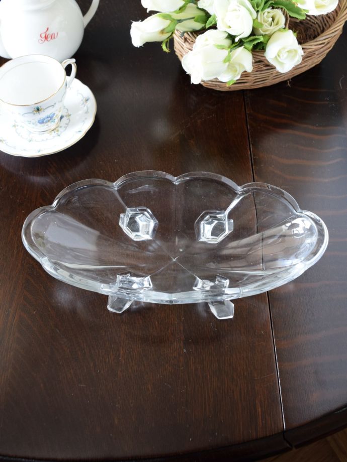 アンティークのガラス雑貨