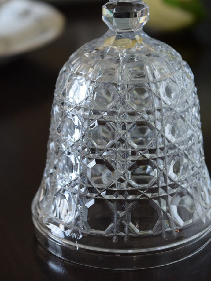 アンティークガラスのベル