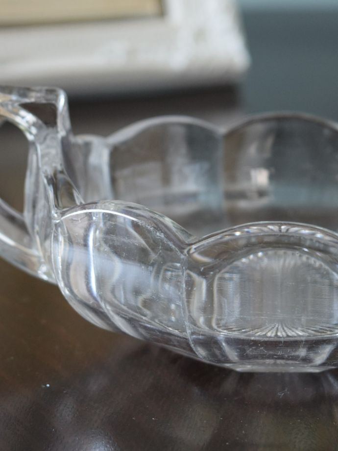 アンティークガラスの器