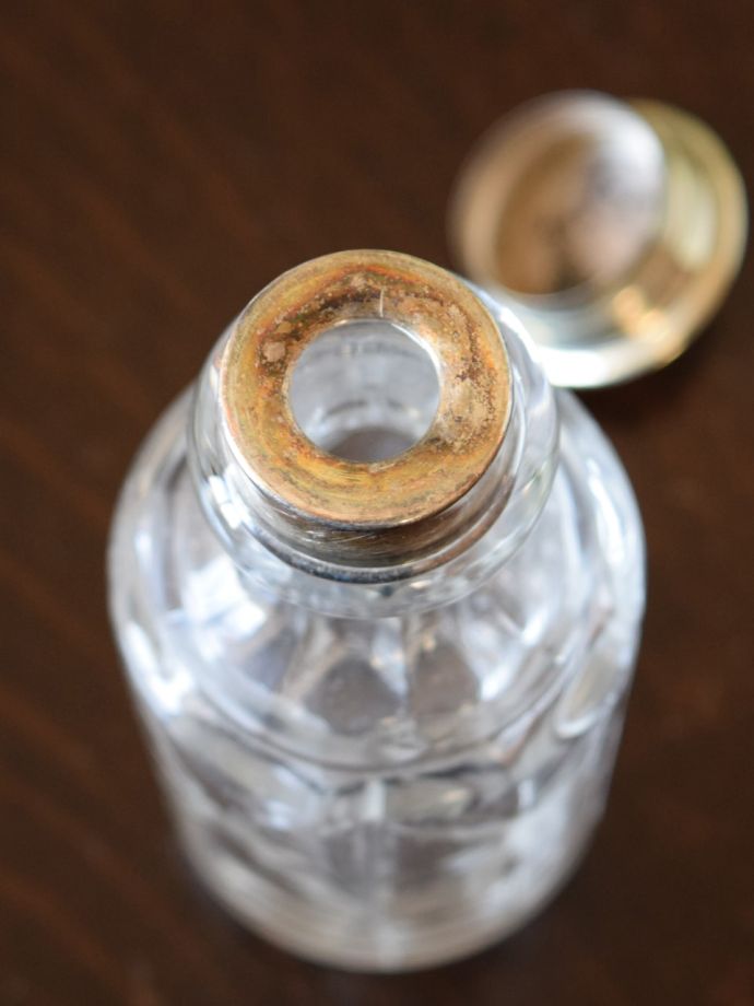 アンティークのガラス雑貨