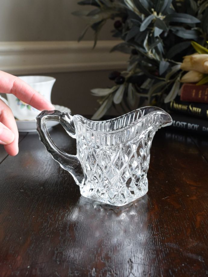 アンティークのガラス食器