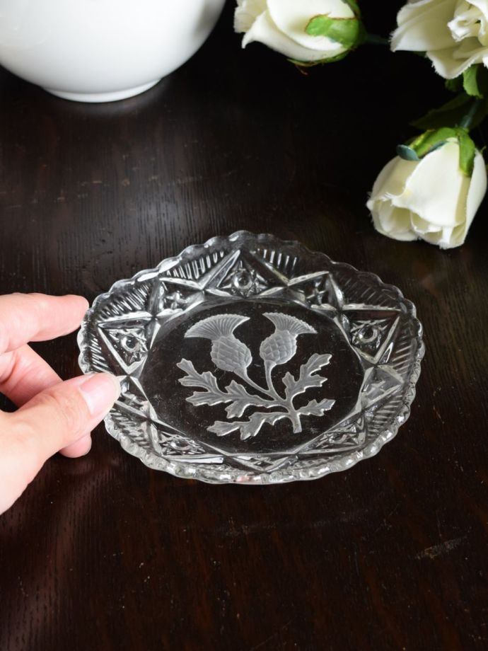 アンティークのガラス雑貨