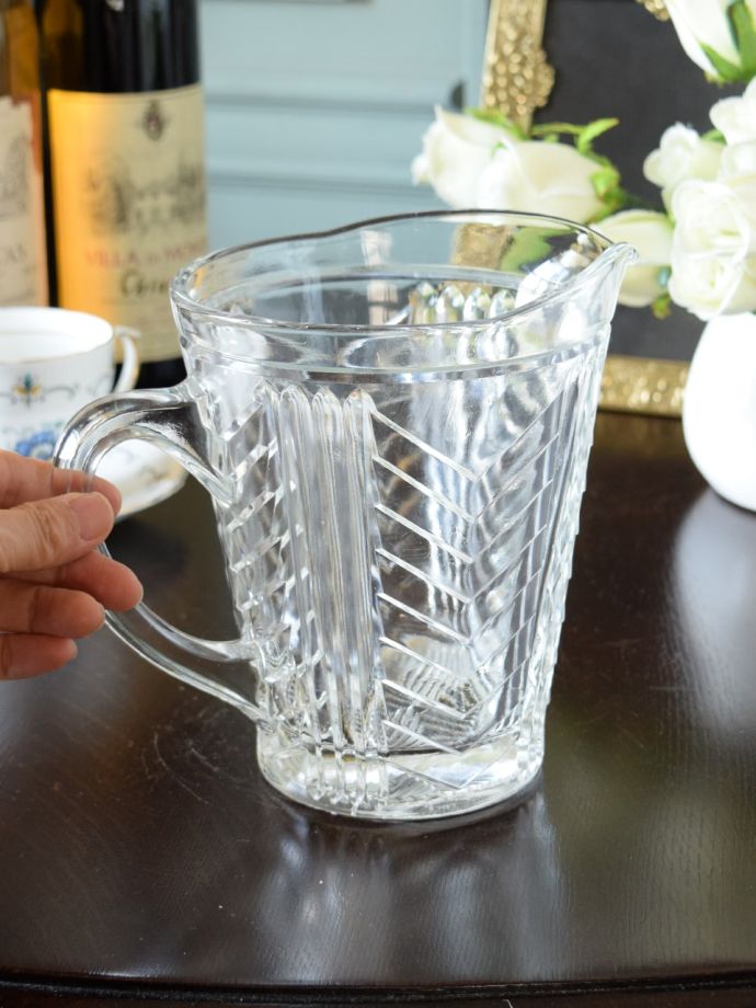 アンティークのガラス食器