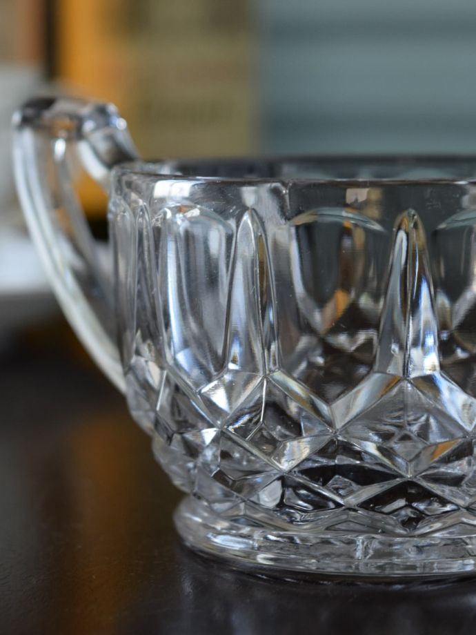 アンティークガラスの器